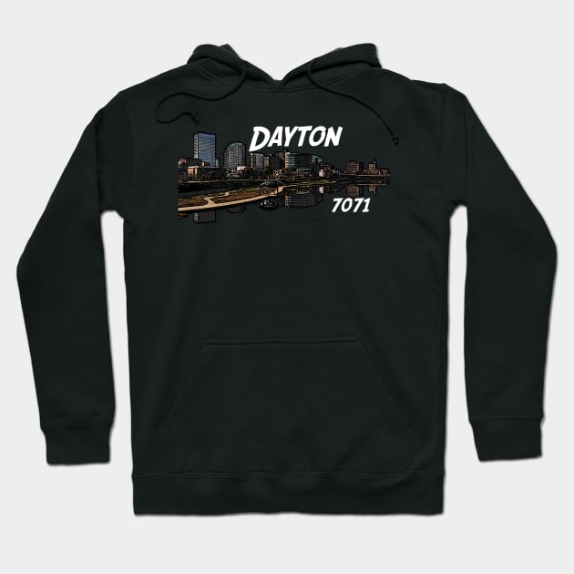 Comic Book City Dayton Hoodie by 7071